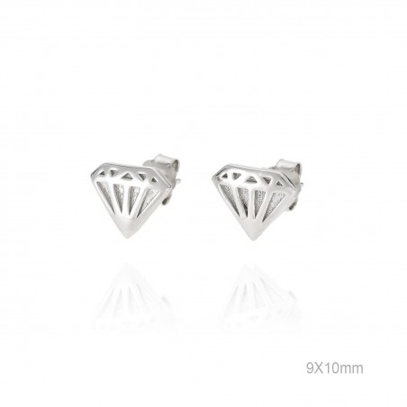 Pendientes Presión Diamante