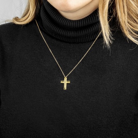 Collier en silver avec zirconite