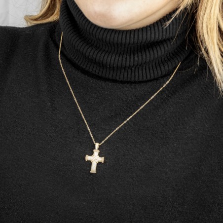 Gargantilla de Plata de Ley con circonita