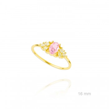 Anel de Prata Esterlina e...