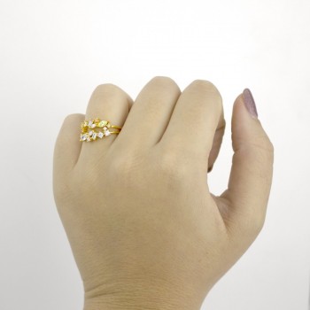 Anel de Prata Esterlina e... 2