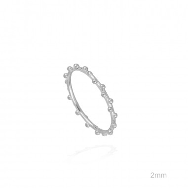 Anillo Fila Bolitas
