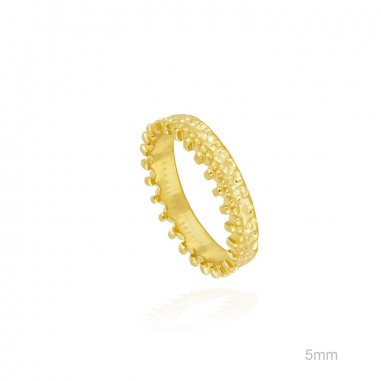 Anillo Dorado Corona