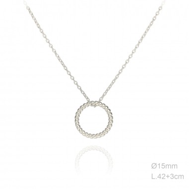 Sautoirs Argent lisse