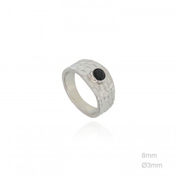 Anillo Ancho Bolitas Circ...