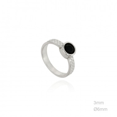 Anillo Circ Negra