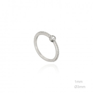 Anillo Bolitas Circ Redonda