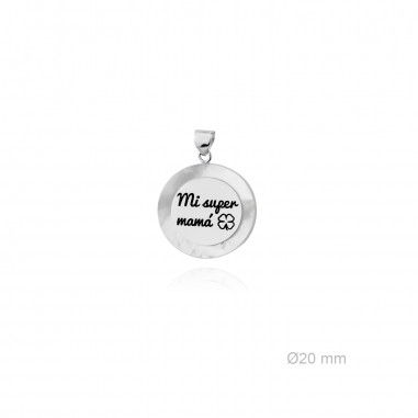 Colgante "Mi super mamá"