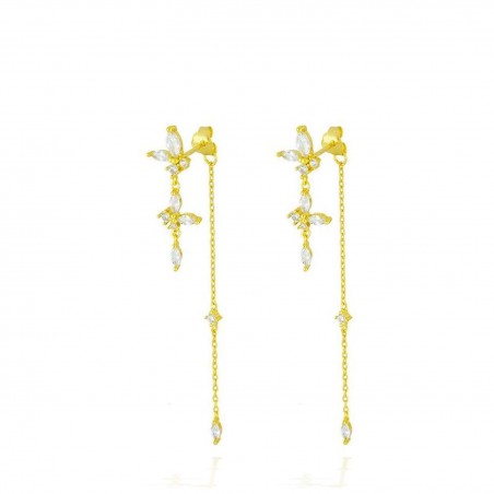 Boucles d'oreilles Zircons
