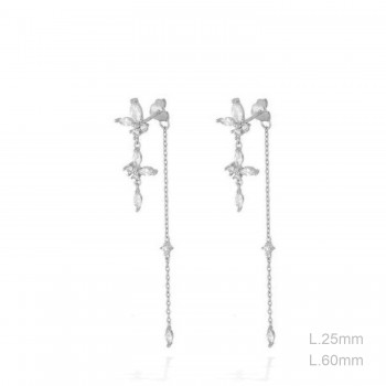 Boucles d'oreilles Zircons