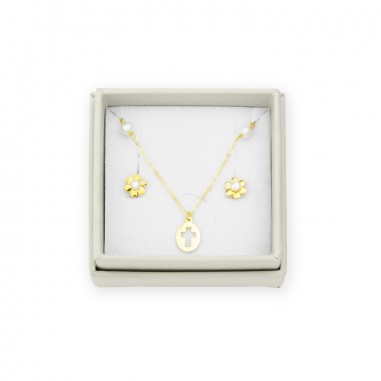 Sterling Silver Pack - Earrings and necklace