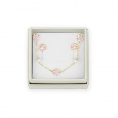 Sterling Silver Pack - Earrings and necklace