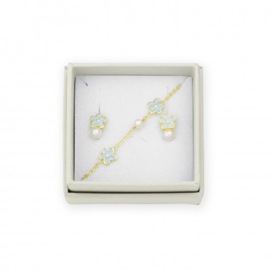 Sterling Silver Pack - Earrings and bracelet