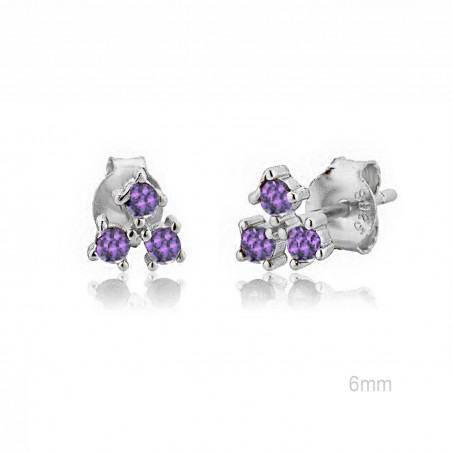 Boucles d'oreilles Zircons