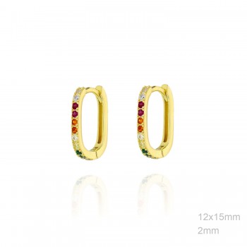 Boucles d'oreilles Zircons