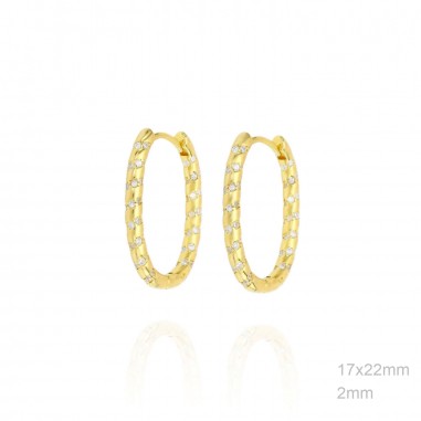 Boucles d'oreilles Zircons