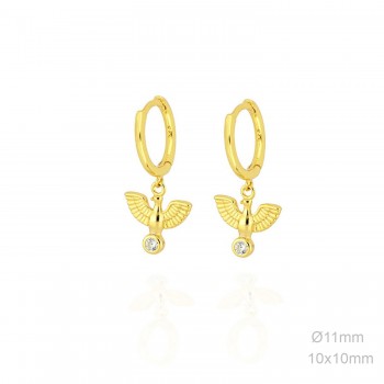 Boucles d'oreilles Zircons