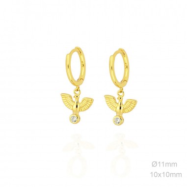 Boucles d'oreilles Zircons