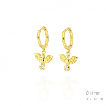 Boucles d'oreilles Zircons