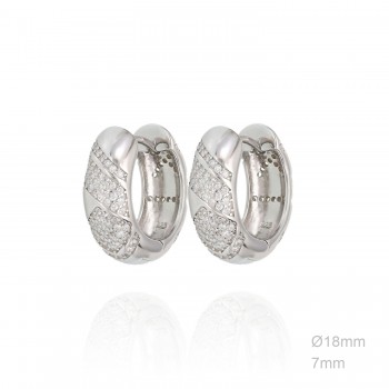 Pendientes Aro Circ. Ancho