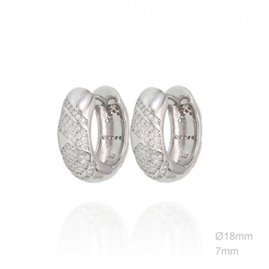 Pendientes Aro Circ. Ancho