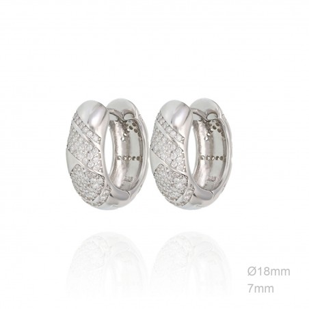 Pendientes Aro Circ. Ancho