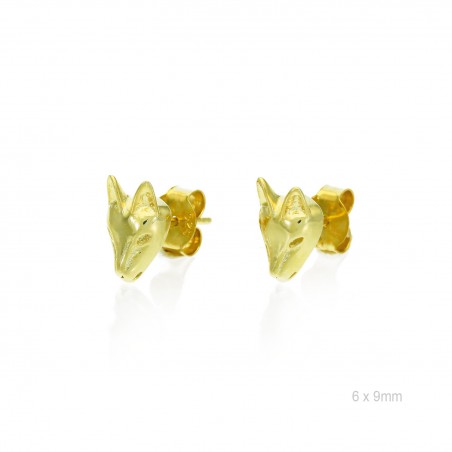 Boucles d'oreilles Argent lisse