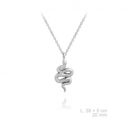 Gargantilla de Plata de Ley y circonitas