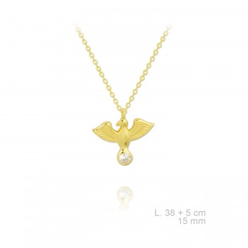 Silver Necklaces with Cubic...