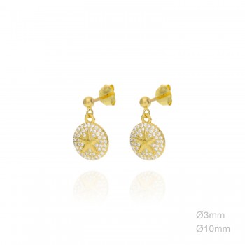 Boucles d'oreilles Zircons