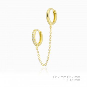 Boucles d'oreilles en Argent