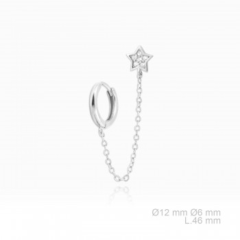 Boucles d'oreilles en Argent