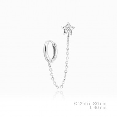 Boucles d'oreilles en Argent