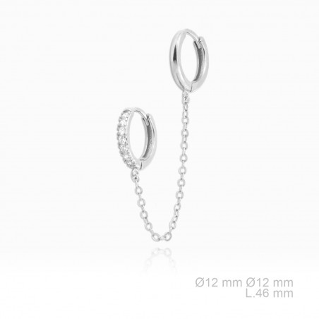 Boucles d'oreilles en Argent
