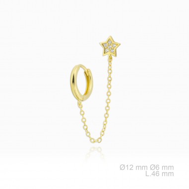 Boucles d'oreilles en Argent