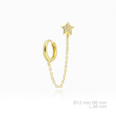 Boucles d'oreilles en Argent