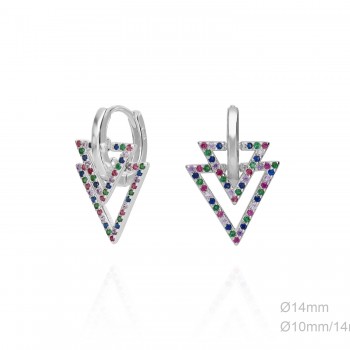 Boucles d'oreilles Zircons