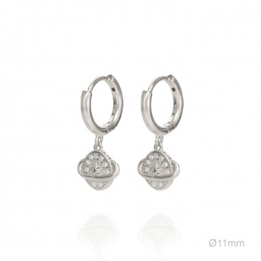 Boucles d'oreilles Zircons