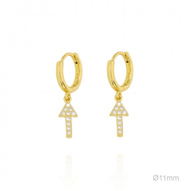 Boucles d'oreilles Zircons