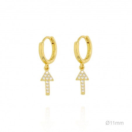 Boucles d'oreilles Zircons