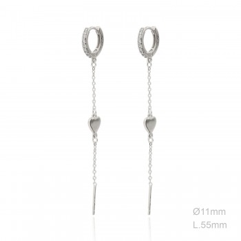 Boucles d'oreilles Zircons