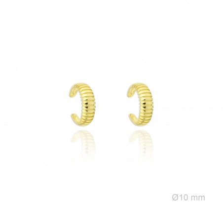 Earcuffs em Prata Esterlina