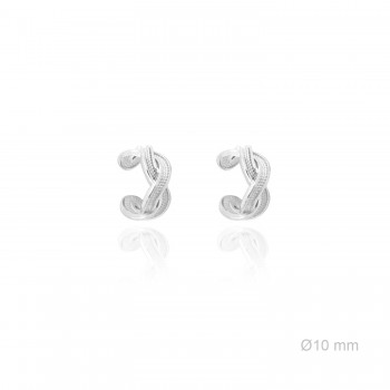 Earcuffs em Prata Esterlina