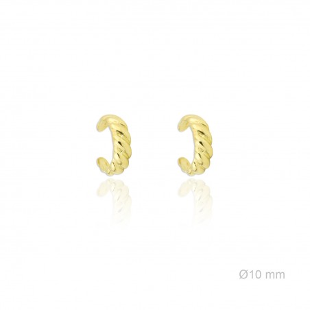 Earcuffs em Prata Esterlina