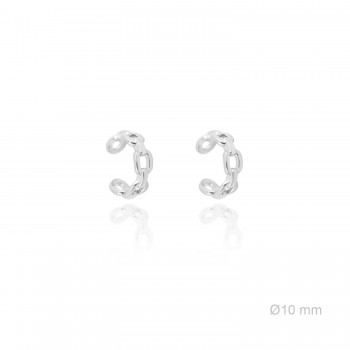 Earcuff de Plata de Ley