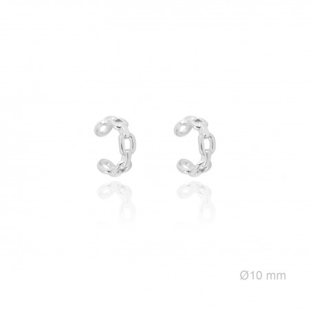 Earcuffs em Prata Esterlina