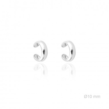 Earcuffs em Prata Esterlina