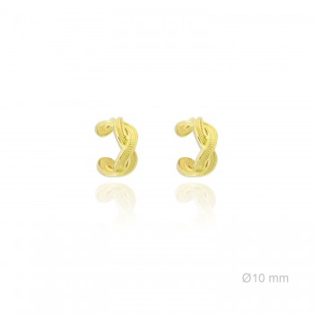 Earcuffs em Prata Esterlina