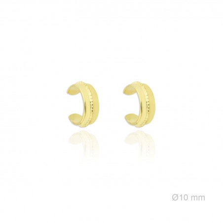 Earcuffs em Prata Esterlina