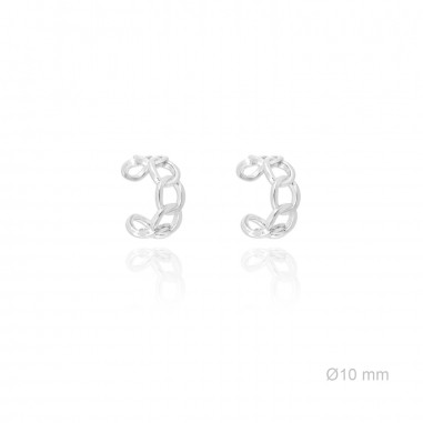 Earcuff de Plata de Ley